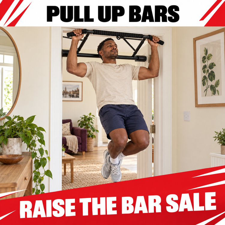 RAISE THE BAR SALE lifestyle sale graphic